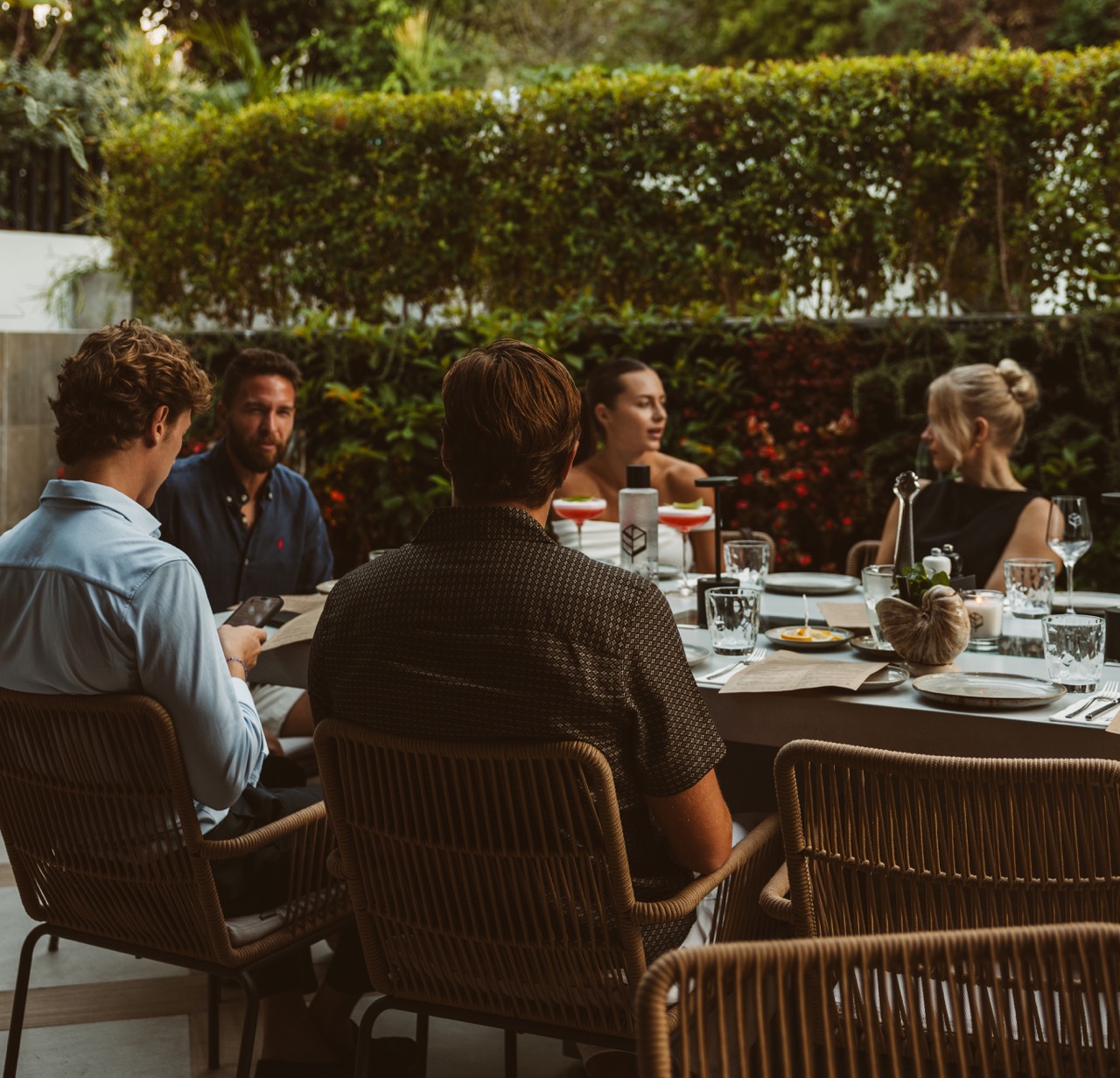 Modern dining concept at Breathe Restaurant
